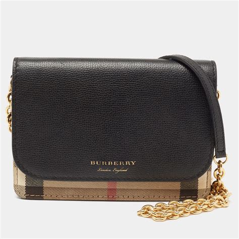 burberry hampshire crossbody bag black|burberry vintage check crossbody bag.